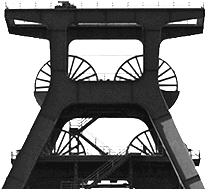 Zechenturm im Ruhrgebiet